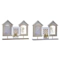 Pikkukuva 1 / 3: Kuvakehys DKD Home Decor Puu Kukka Luonnollinen (42 x 7 x 29 cm) (2 osaa)