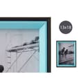 Miniatyrbillede 2 af 2: Fotoramme Sort Blå Krystal 3 x 20 x 15 cm Træ MDF