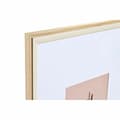 Miniatyrbillede 3 af 3: Væg billedramme DKD Home Decor Krystal Natur Hvid Træ MDF Boho (32,5 x 1,5 x 45 cm)