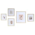 Miniatyrbillede 1 af 3: Væg billedramme DKD Home Decor Krystal Natur Hvid Træ MDF Boho (32,5 x 1,5 x 45 cm)