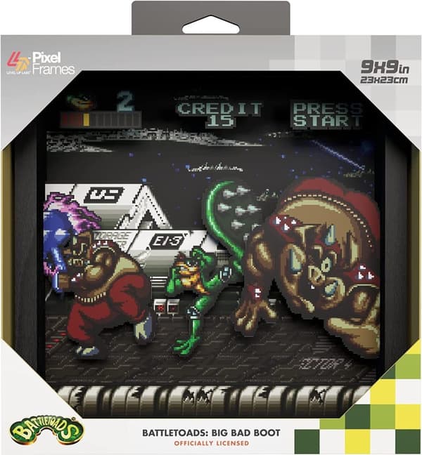Pixel Frames Battletoads Big Bad Boot