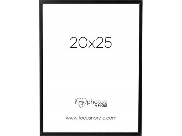 Ramka Focus Focus Rock Black 20x25