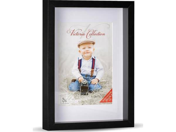 Victoria Collection Fotoramme 3D 21x29,7 svart