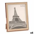 Miniatyrbillede 1 af 2: Fotoramme Brun Kobber Plastik Glas (23 x 27 x 2 cm) (6 enheder)