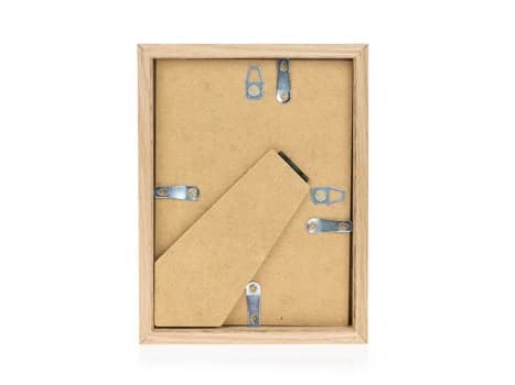 ZEP Malmo naturell, Enkel bilderamme, MDF, Naturlig, Bord, Vegg, 9 x 13 cm, Rektangulær