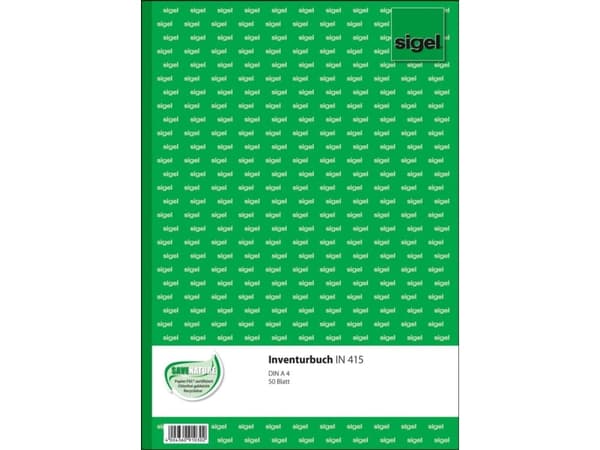 Sigel IN415, Hvit, A4, 50 ark