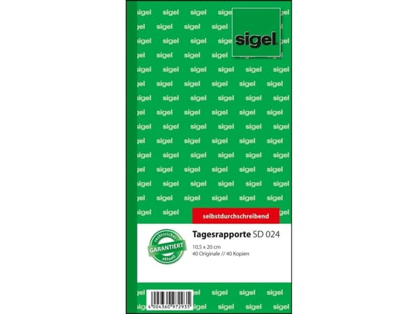 Sigel SD024 - Pieni toimistopaperi - 105x200 mm - 40 arkkia - Valkoinen, keltainen - 5 kpl ( SD024 )
