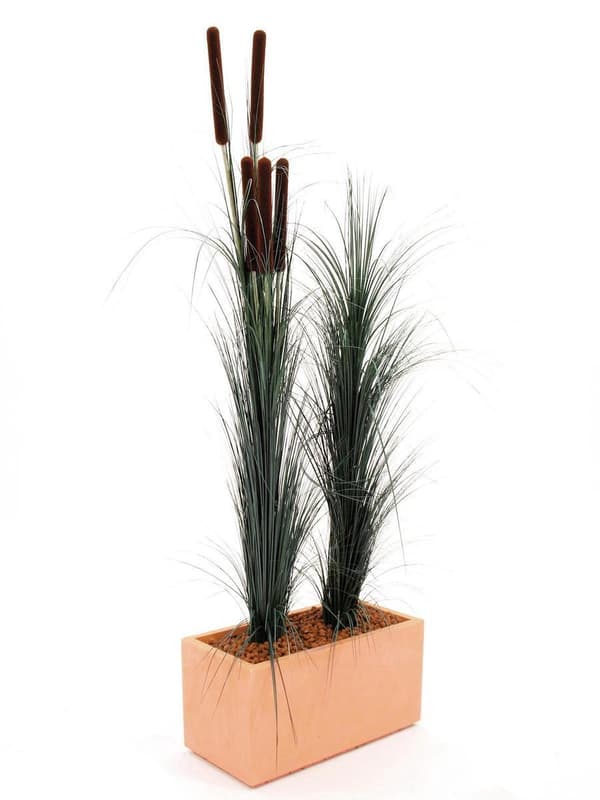 EUROPALMS vassgräs, konstgjord, mörkgrön, 127cm (82505850)