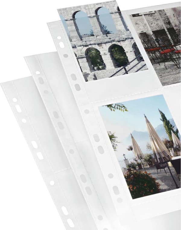 Hama Photo Sleeves A4, hvid, 10 x 15 cm (00009787)