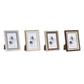 Miniatyrbillede 1 af 3: Fotoramme DKD Home Decor Grå Beige Brun Hvid Tropisk Træ MDF (15 x 1,5 x 20 cm) (4 enheder)