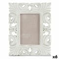 Miniatyrbillede 1 af 2: Fotoramme 18,5 x 23 x 1,3 cm Hvid Træ MDF (6 enheder)