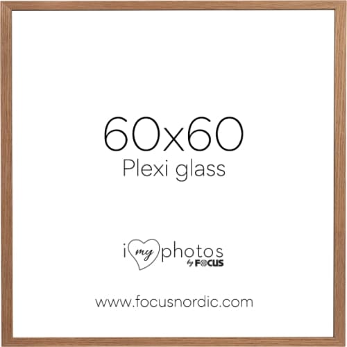 Focus Soul Oak veneer 60X60 Plexi