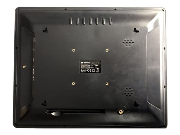 Braun DigiFrame 1593 - Digital fotoram - 4 GB - 15" - 1024 x 768 - HDR