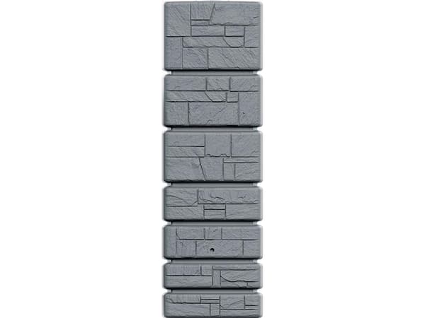 Prosperplast Tower Stone sadevesisäiliö harmaa 350L