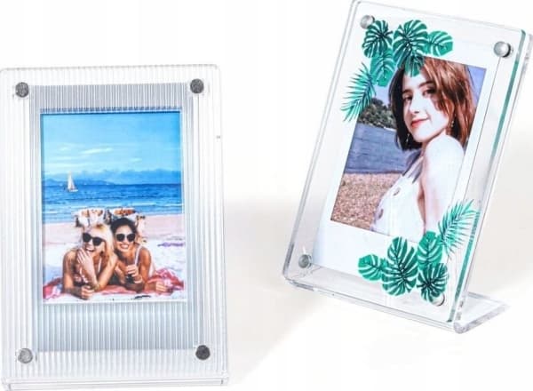 LoveInstant valokuvateline kehys Fuji Fujifilm Instax Mini / Zink / Vihreät lehdet
