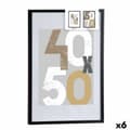 Miniatyrbild 1 av 2: Fotoram för upphängning Svart Plast Trä MDF 52,5 x 2,5 x 72,5 cm (6 antal)