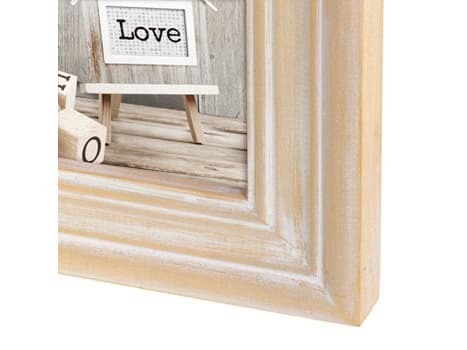 ZEP Rivoli natural, Enkel bilderamme, MDF, Naturlig, Bord, Vegg, 10 x 15 cm, 1 stykker