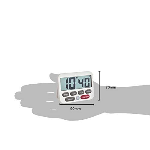 TFA Timer Digital timer og stopur, hvid hvid digital (38.2038.02)