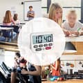 Miniatyrbillede 2 af 3: TFA Timer Digital timer og stopur, hvid hvid digital (38.2038.02)