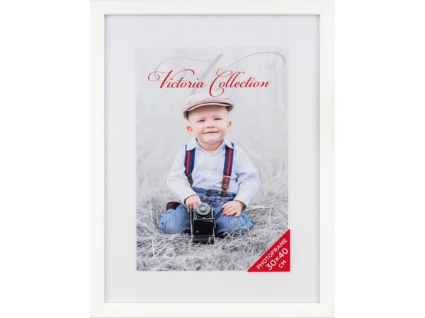 Victoria Collection Natura valokuvakehys 30x40, valkoinen (VI2539)
