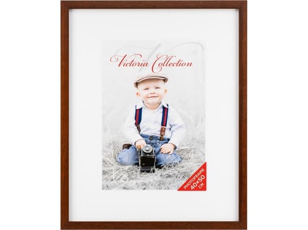 Victoria Collection Cubo valokuvakehys 40x50, ruskea (VF2277)