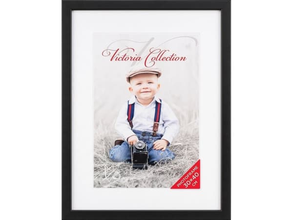 Victoria Collection Natura fotoram 30x40, svart (VI2533)