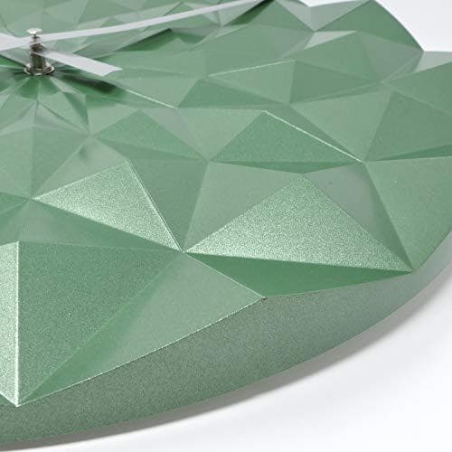 TFA Dostmann 60.3063.04 quartz vægur 396 mm x 44 mm grøn (metallic) (60.3063.04)