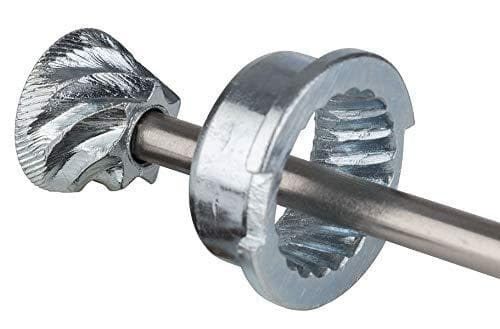 APS saltmølle GUNMETAL, mørkegrå rustfrit stålhus, rustfri stålkværn, slibegrad - 1 stk (40556)