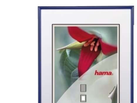 Hama Sevilla, Enbildsram, Glas, Plast, Blå, Transparent, 15 x 20 cm, Reflekterande, 210 mm