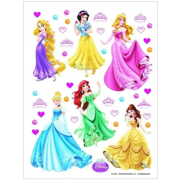 DISNEY PRINCESS - Maxi Wall Stickers 85x65cm