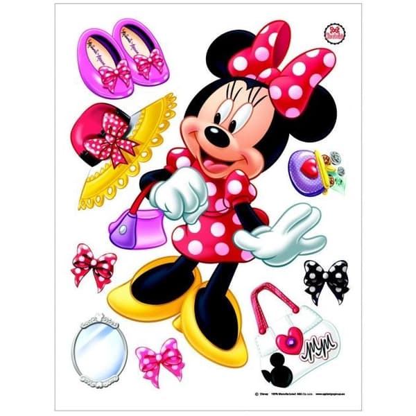 MINNIE - Maxi Wall Stickers 85x65cm