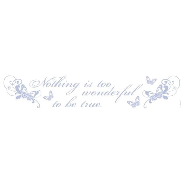 Underbart, Wallsticker - 14 x 70 cm
