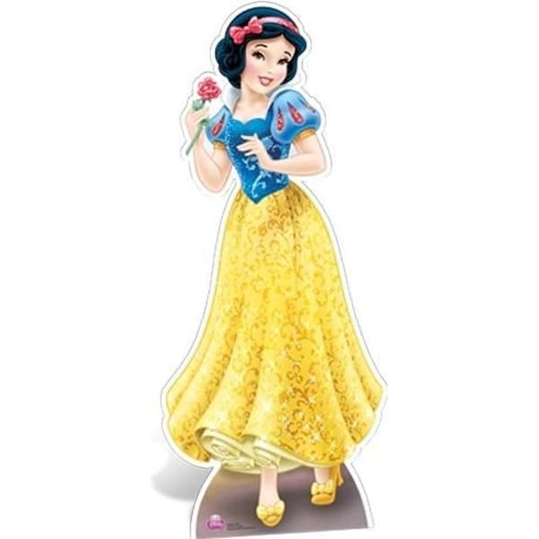 Snövit 2013 Disney Princess Kartong Figur - Gul &amp; Blå - 170cm
