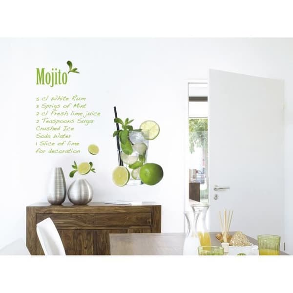 Mojito, Wallsticker - 100x70 cm