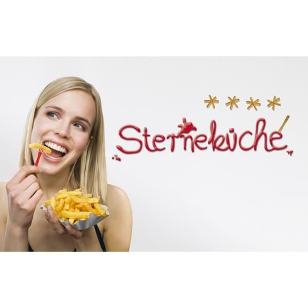 Sterneküche, Väggdekal - 50x70 cm