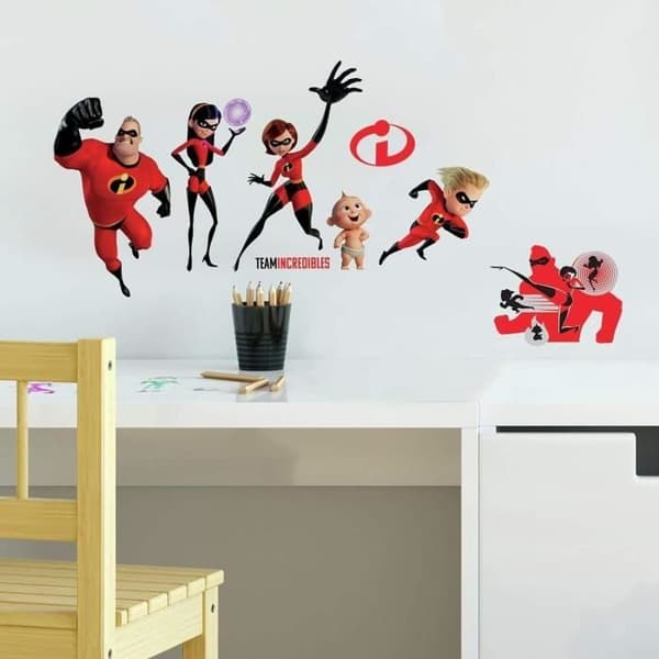RoomMates Incredibles Vinyl 23-delade väggdekaler