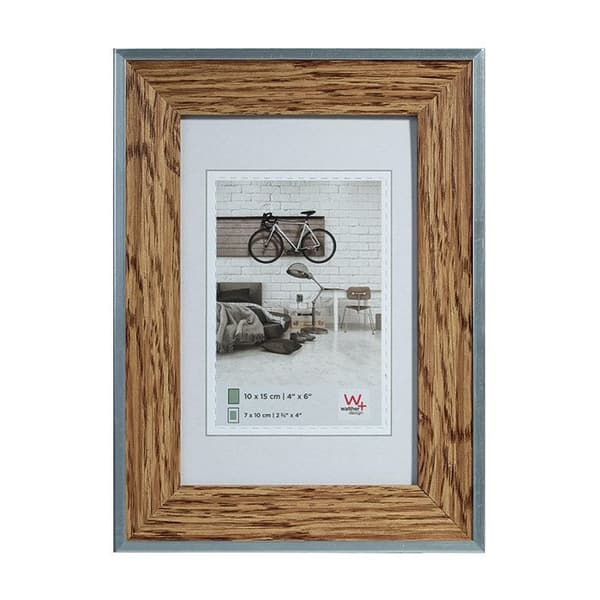 Fotoram - BOHEMIAN - Bok - 10x15 cm - Massivt trä - Tidlös klassisk stil