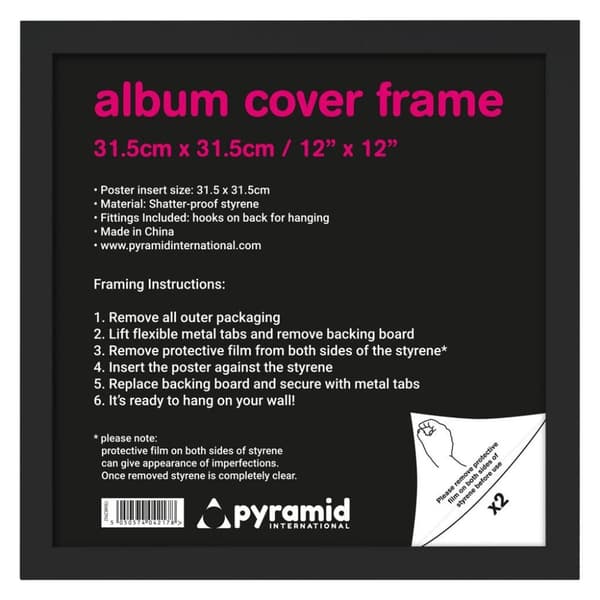 Pyramid International MDF Square Photo Frame