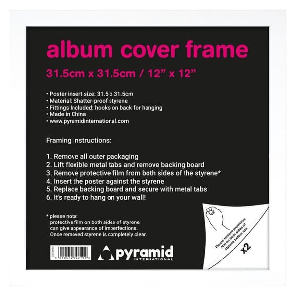 Pyramid International MDF Square Photo Frame
