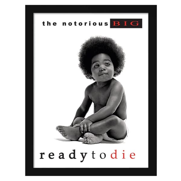 The Notorious B.I.G Framed Poster