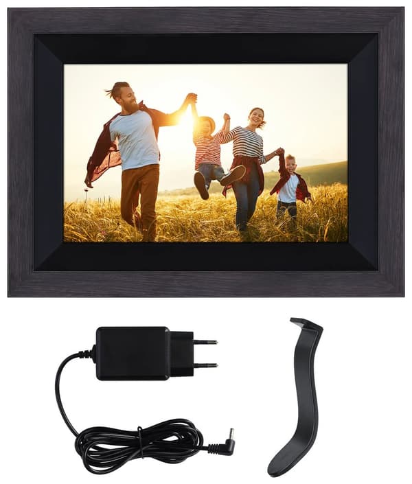 Rollei fotorámeček WiFi 105/ úhlopříčka 10.1"/ 8GB/ 1W/ Frameo APP/ Dřevo/ Černý