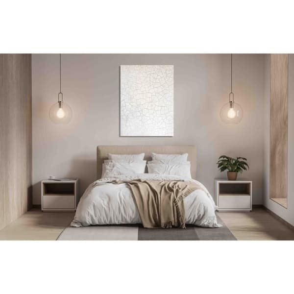Målning, Tryck på duk - Fissuresr - Väggdekoration - 60x80cm