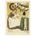 Miniatyrbild 1 av 4: Legendarte - Vintage konstnärlig affisch Chocolat Carpentier - Målning, tryck på duk cm. 50x70