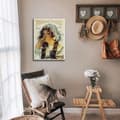 Miniatyrbild 2 av 4: Legendarte - Vintage Pleasant Dreams Musikomslag - Målning, Canvastryck cm. 50x70