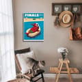Miniatyrbild 2 av 4: Finale Ligure Vintage Tourist Poster - Målning, Canvastryck cm. 50x70
