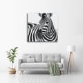 Miniatyrbild 3 av 4: Legendarte - Målning, Tryck på duk - Zebra Nos cm. 60x60