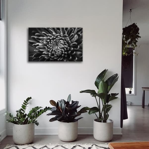Legendarte - Målning, Tryck på duk - Köttiga kronblad cm. 60x90