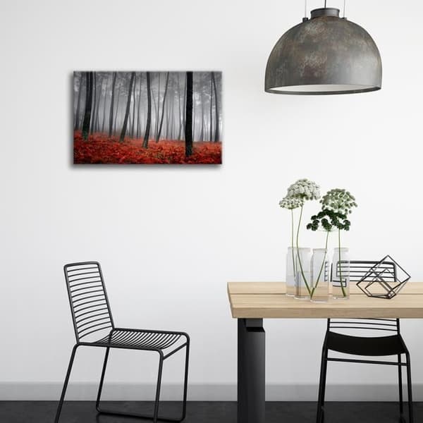 Legendarte - Målning, Tryck på duk - Välmående undervegetation cm. 60x90