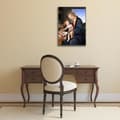 Miniatyrbild 2 av 4: Legendarte - Målning, tryck på duk - Madonna Ur boken Sandro Botticelli cm. 40x60