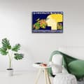 Miniatyrbild 3 av 4: Legendarte - Vintage Spring Fair Reklamaffisch - Målning, tryck på duk cm. 50x70